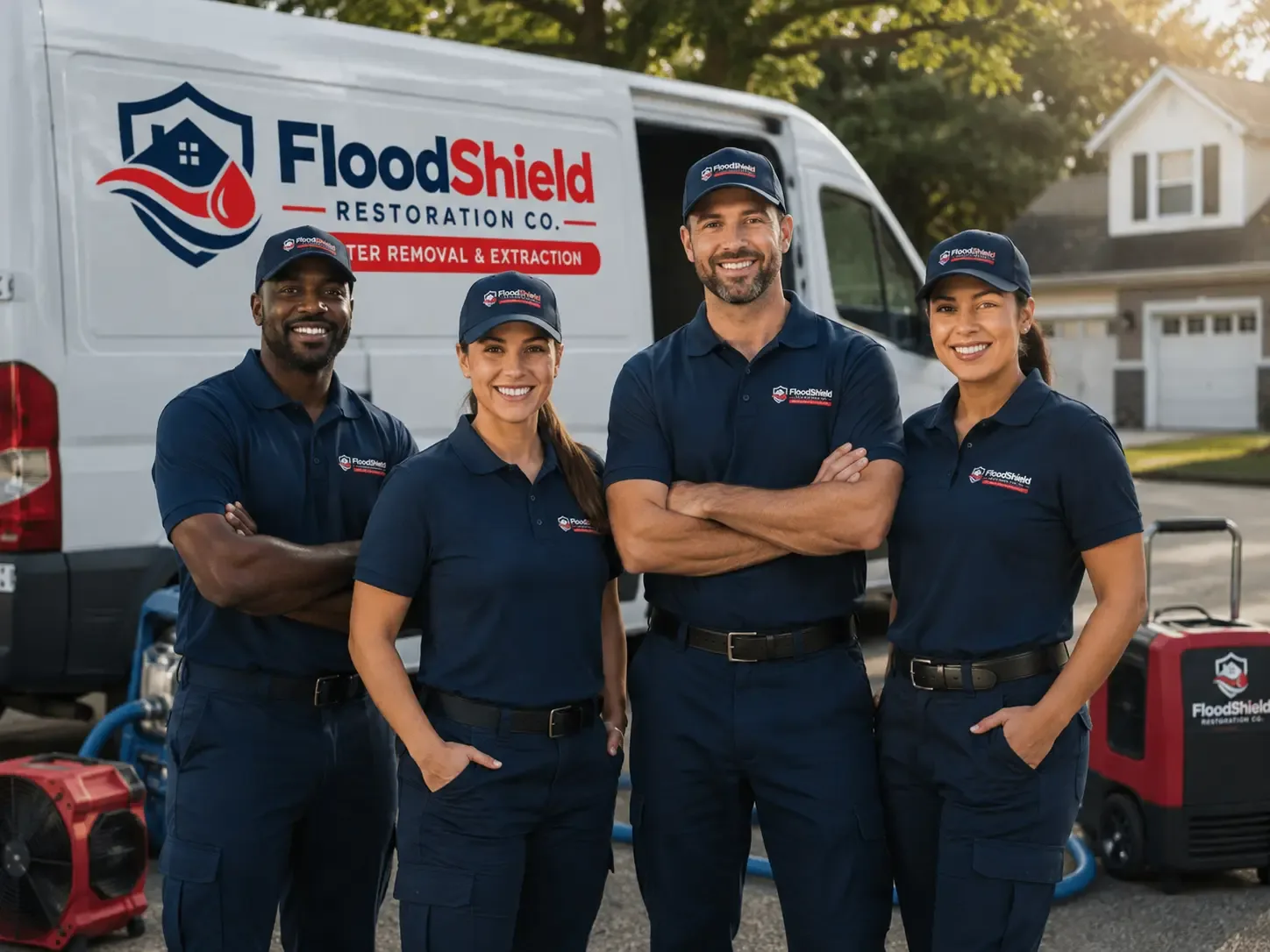 Flood Damage Restoration company in Montville, OH